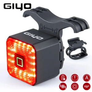 H147e980d6d5d4ca0ae2d2d82413355e5c Giyo Smart Bicycle Brake Tail Light USB Charging - Baiskeli Centre