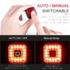 Giyo Smart Bicycle Brake Tail Light USB Charging - Baiskeli Centre